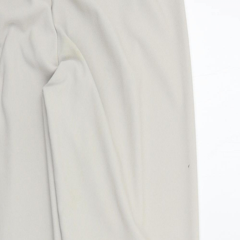 AFIBEL Womens Beige   Trousers  Size 14 L23 in