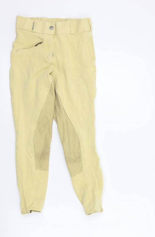Caldene Womens Beige   Jegging Trousers Size 26 in L23 in