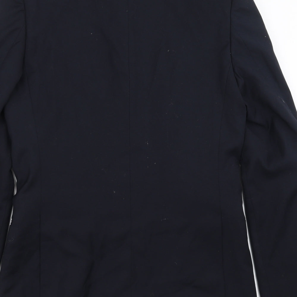 Ventuno 21 Mens Blue   Jacket Suit Jacket Size 38