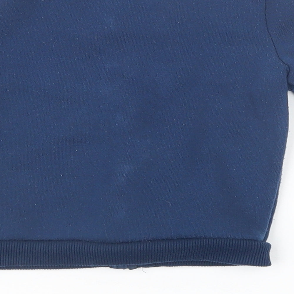 Preworn Boys Blue   Basic Jacket Jacket Size 9-12 Months