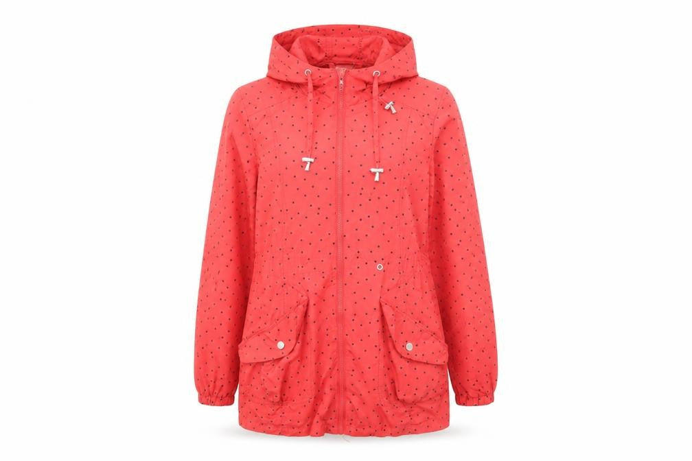 Matalan Womens Red Polka Dot  Jacket  Size 12