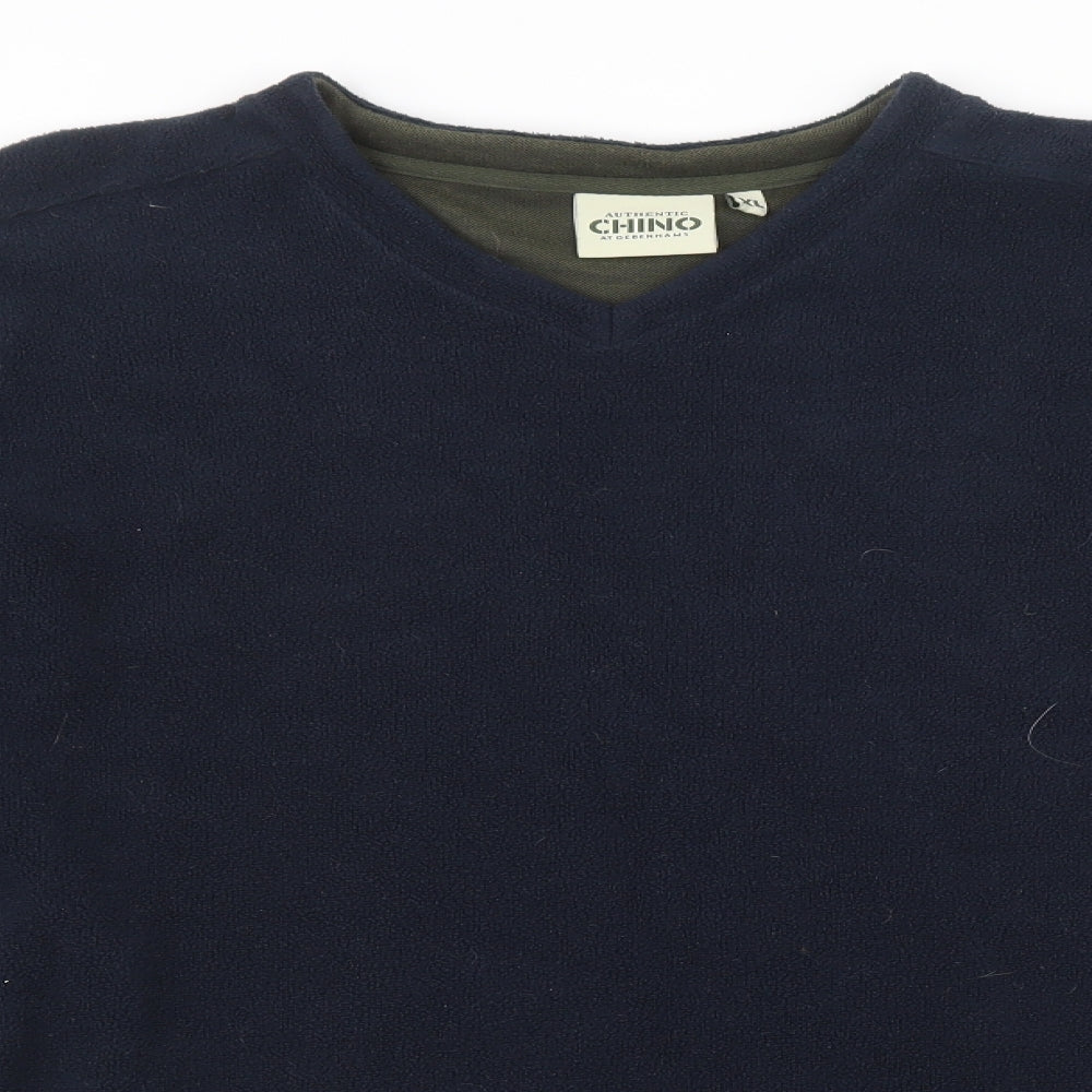 Debenhams Mens Blue   Pullover Sweatshirt Size XL