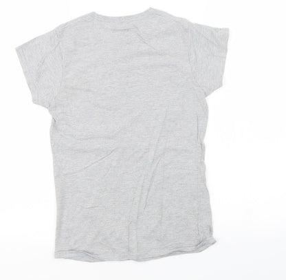 Preloved Preworn Womens Grey   Basic T-Shirt Size 6  - Game Of Thrones - Back