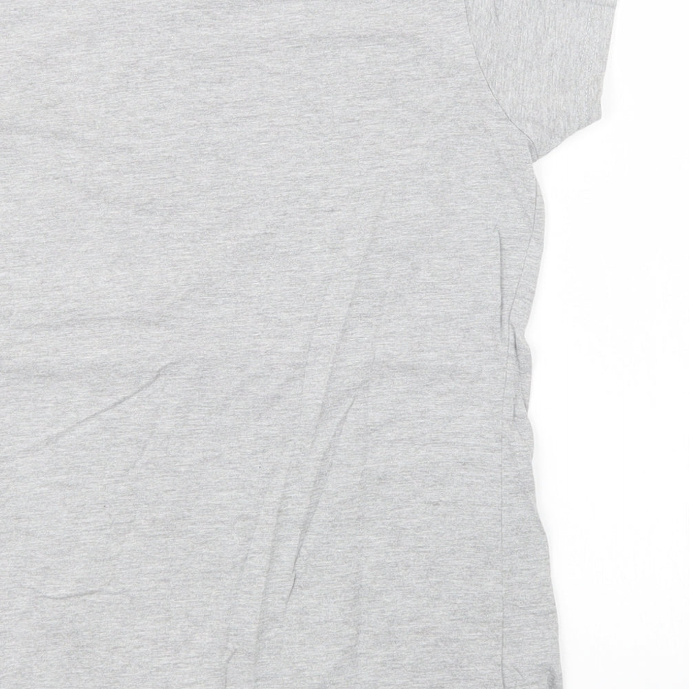 Preworn Womens Grey   Basic T-Shirt Size 6  - Game Of Thrones