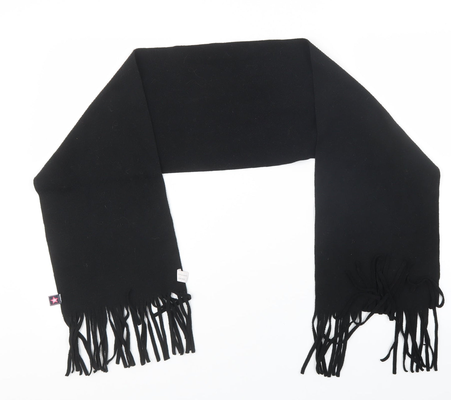 Preworn Womens Black  Knit  Scarf