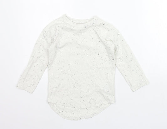 NEXT Girls Grey   Basic T-Shirt Size 2-3 Years