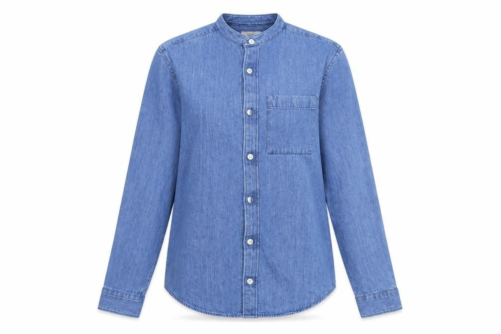 NEXT Womens Blue   Basic Button-Up Size S