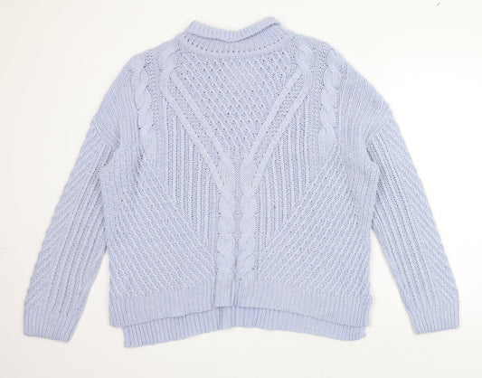 Matalan Womens Blue   Pullover Jumper Size M