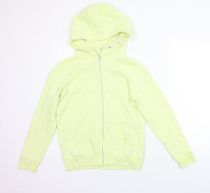 Additional front view of Next girls’ beige jacket, size 12, years
