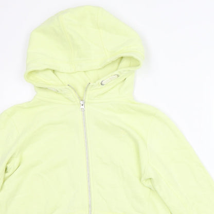 Close-up detail of Next girls’ beige jacket, size 12, years