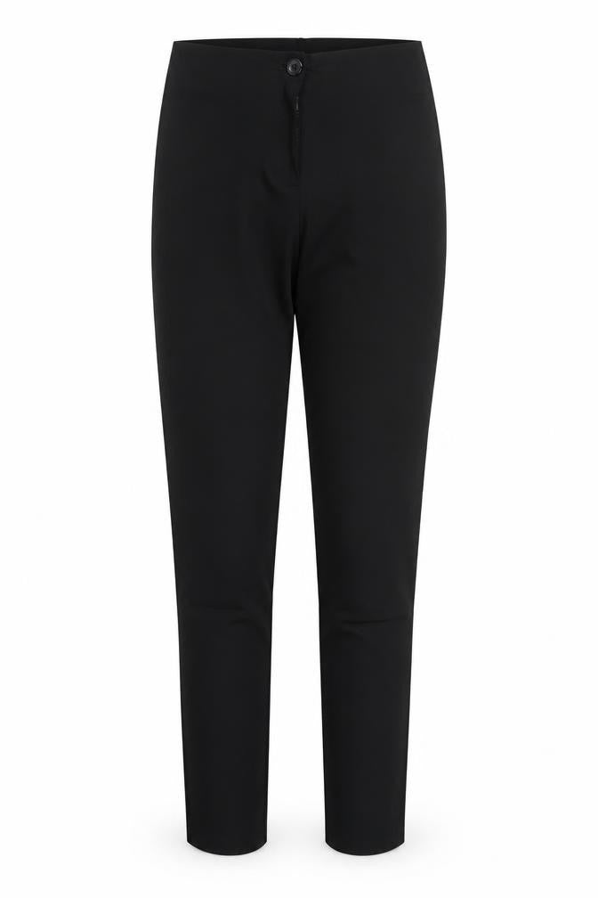 Preworn Womens Black   Carrot Trousers Size 10 L30 in