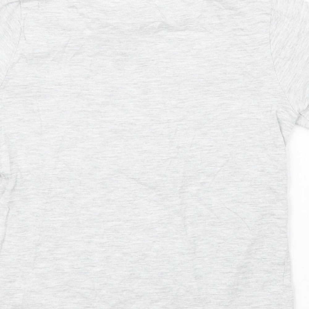 George Boys Grey   Basic T-Shirt Size 6-7 Years