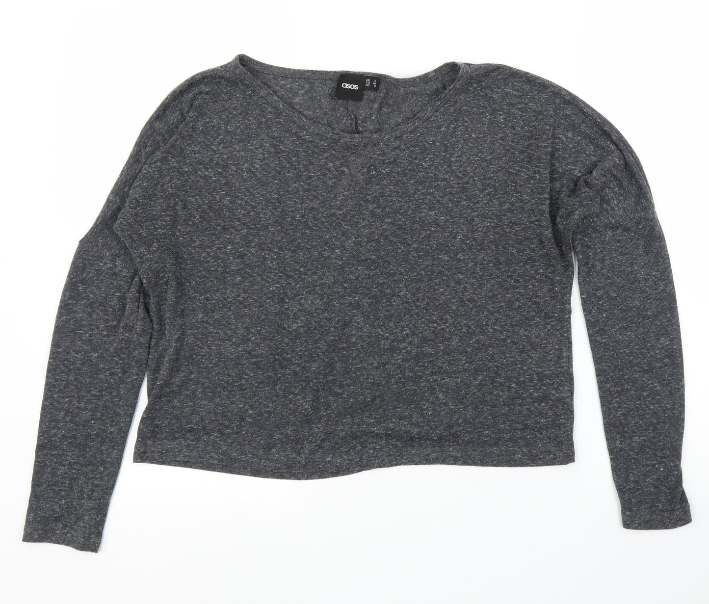 ASOS Womens Grey   Basic Blouse Size 12