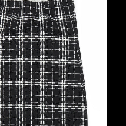 SHEIN Womens Black Check  Bodycon  Size L