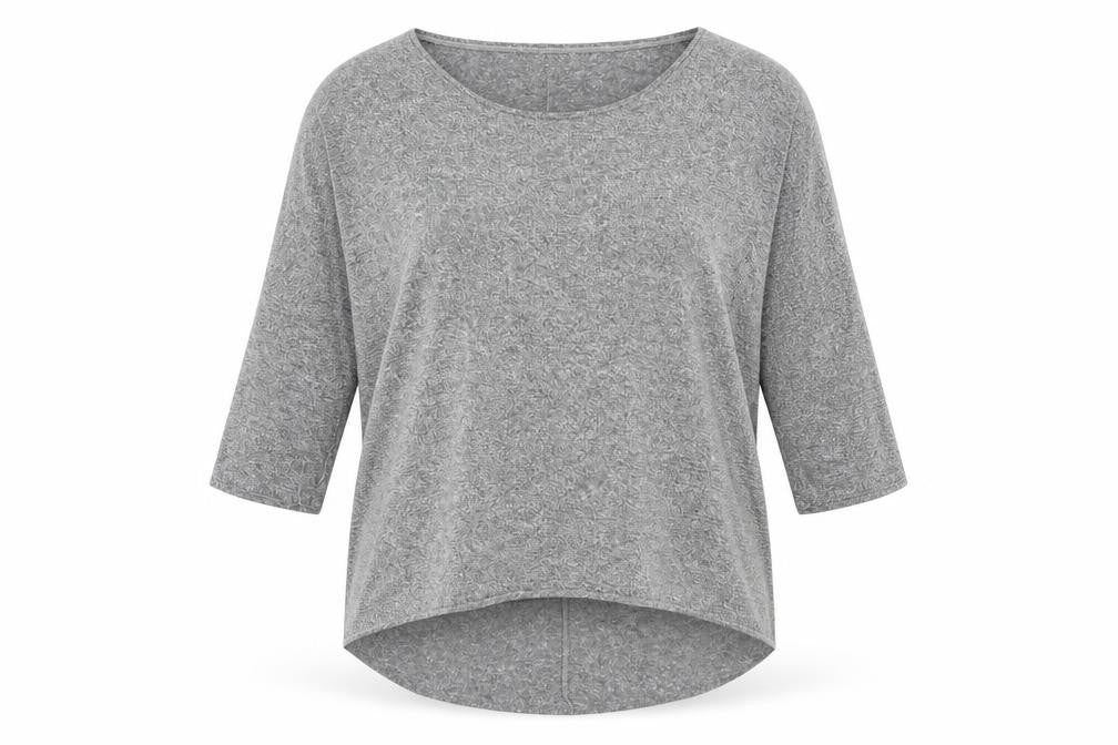 Topshop Womens Grey   Basic T-Shirt Size 10