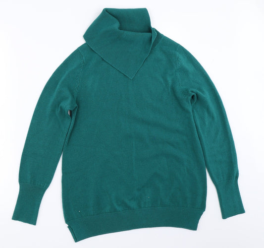 M&Co Womens Green   Pullover Jumper Size 12