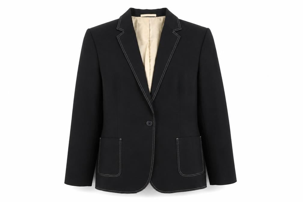 Eddy Taylor Womens Black   Jacket Blazer Size 16