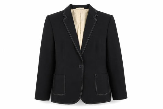 Eddy Taylor Womens Black   Jacket Blazer Size 16