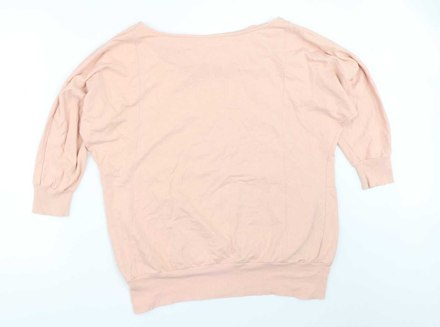 Select Womens Pink   Pullover Sweatshirt Size 16