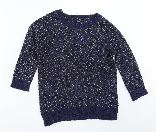 BM Womens Blue   Pullover Jumper Size XS