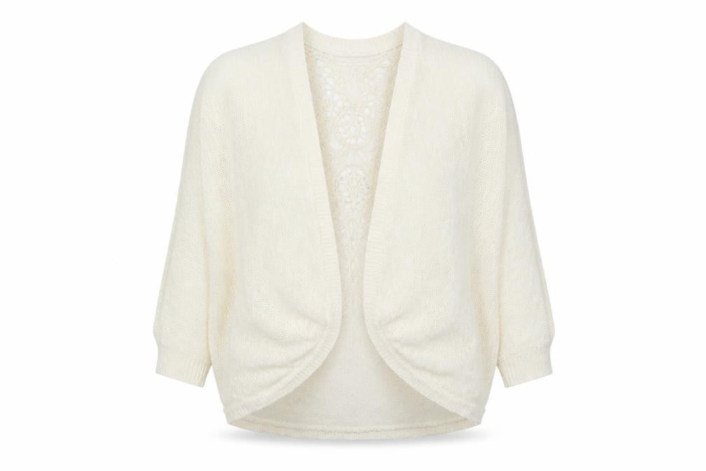 New Look Womens White   Wrap Jumper Size S