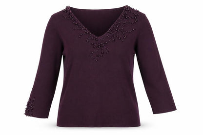 Sky Womens Purple   Basic T-Shirt Size 12