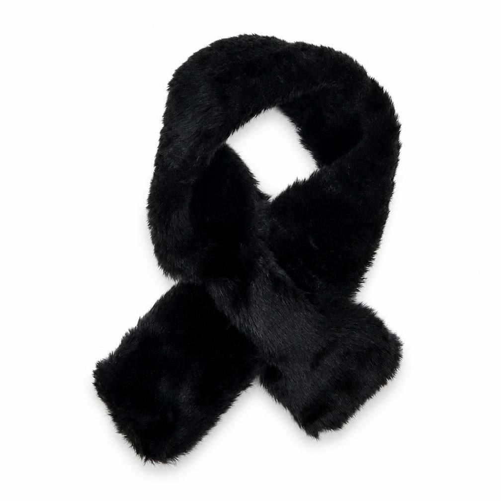 Preworn Girls Black   Scarf Scarves & Wraps One Size