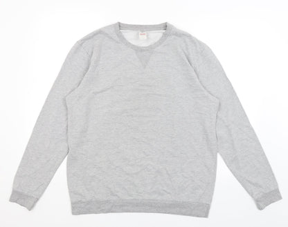 M&Co Mens Grey   Pullover Jumper Size M