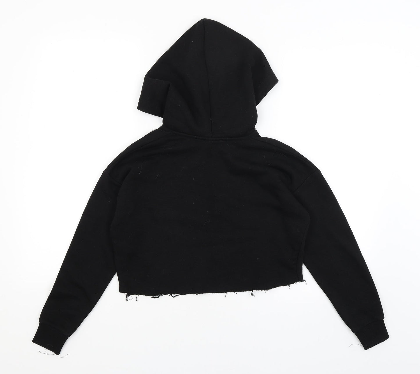 New Look Girls Black   Pullover Hoodie Size 10-11 Years  - Chicago