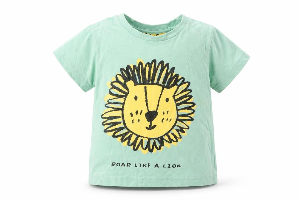 Marks & Spencer Girls Green   Basic T-Shirt Size 6-9 Months