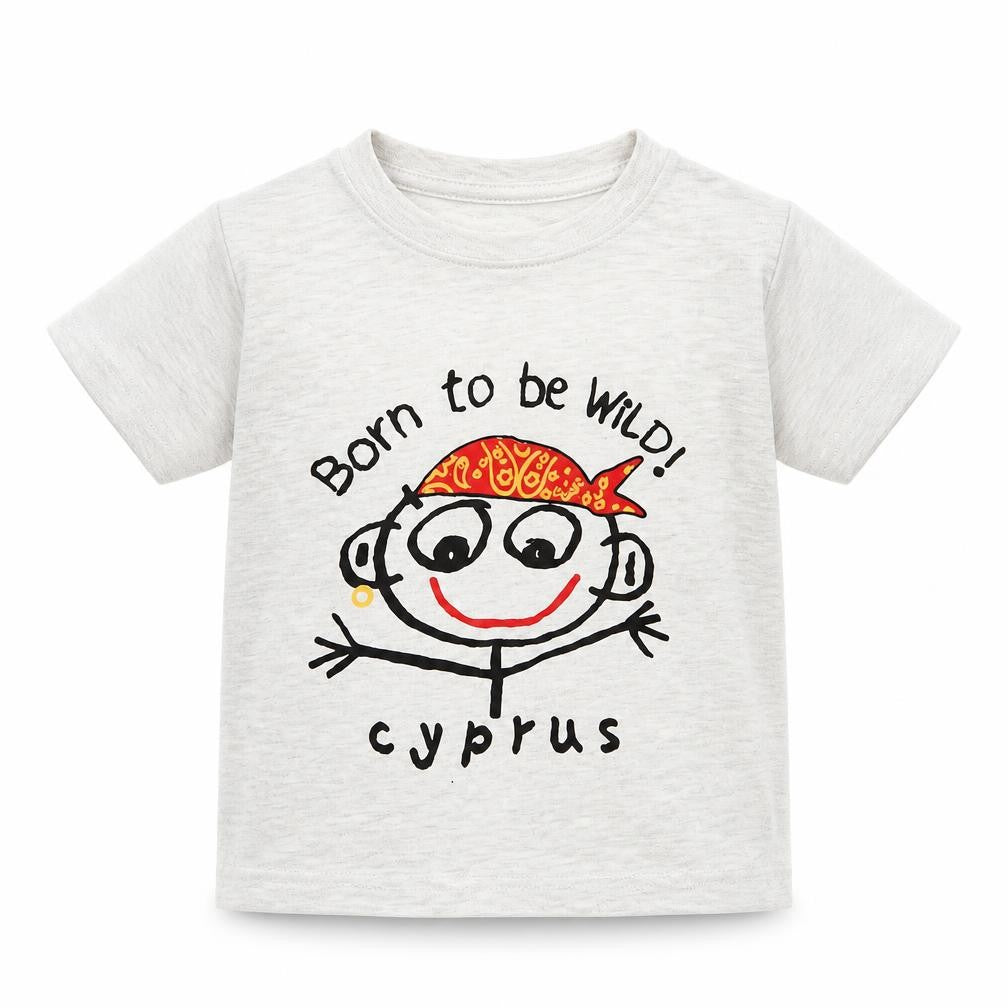 Preworn Boys Grey   Basic T-Shirt Size 3-4 Years