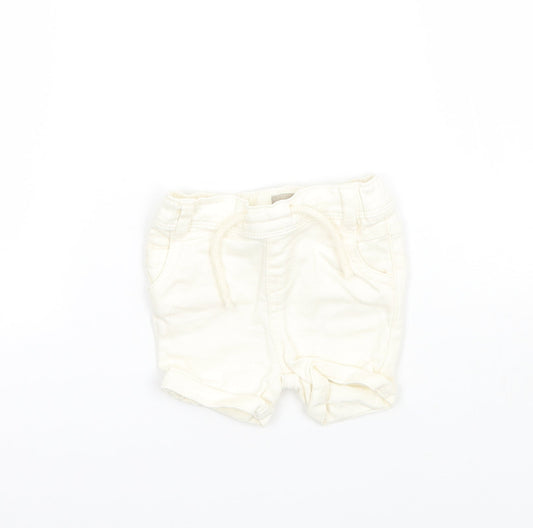 Primark Boys Ivory   Cropped Jeans Size 0-3 Months