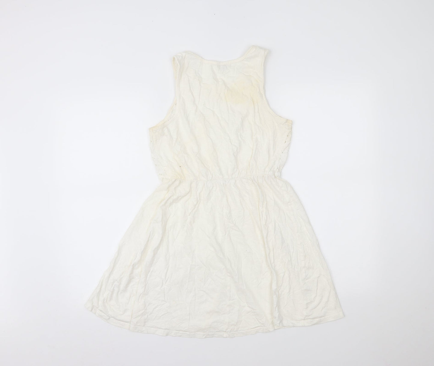 River Island Womens White   Fit & Flare  Size 10