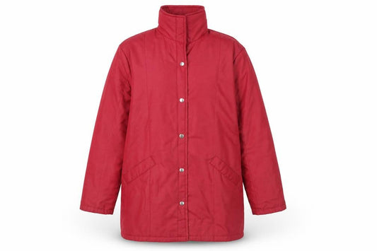 Preworn Womens Red   Overcoat Coat Size 14