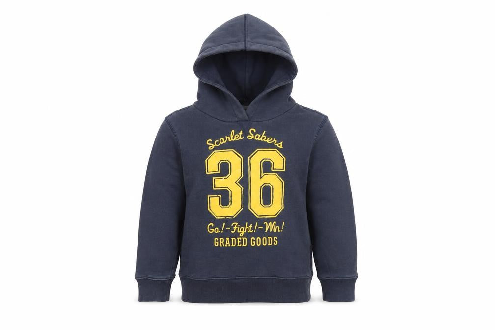 H&M Girls Blue   Pullover Hoodie Size 7-8 Years