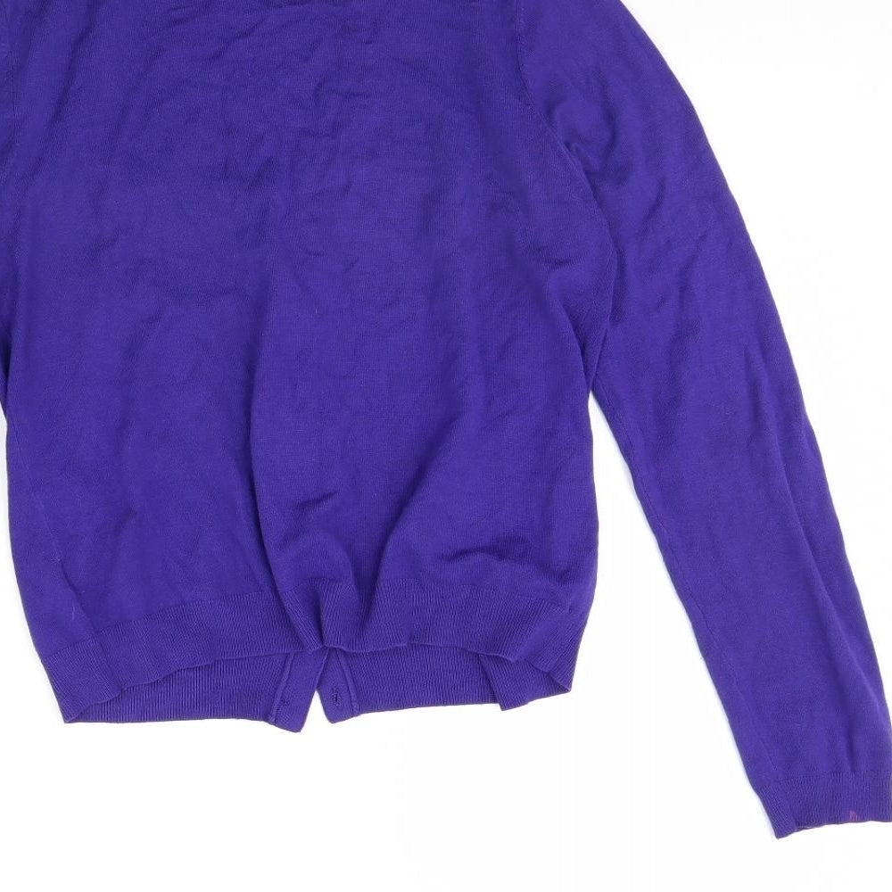 Preworn Womens Blue   Cape Jumper Size 14