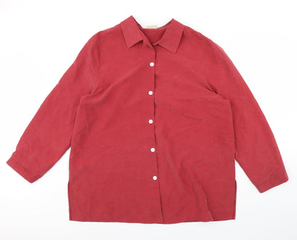 Yessica Womens Red   Jacket  Size 18