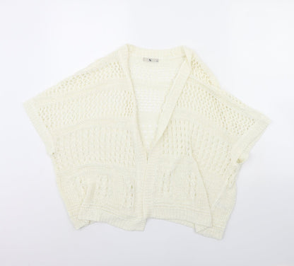 Tu Womens Ivory   Jacket  Size 14