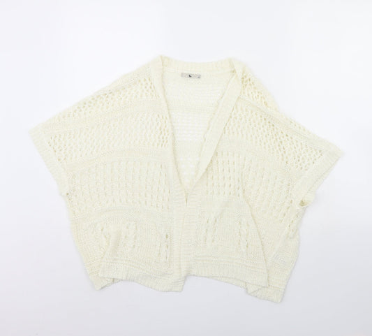 TU Womens Ivory   Jacket  Size 14