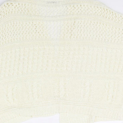 Tu Womens Ivory   Jacket  Size 14