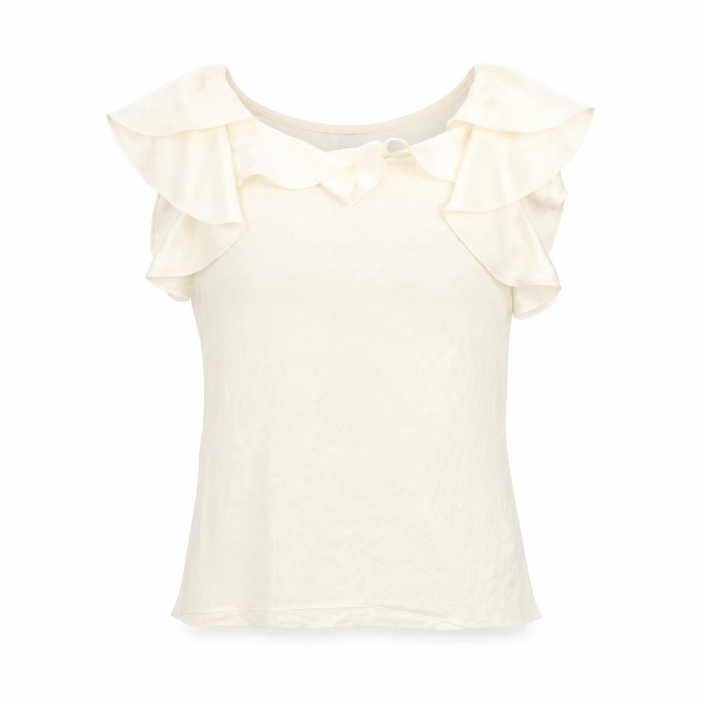H&M Womens Ivory   Cropped Tank Size XS