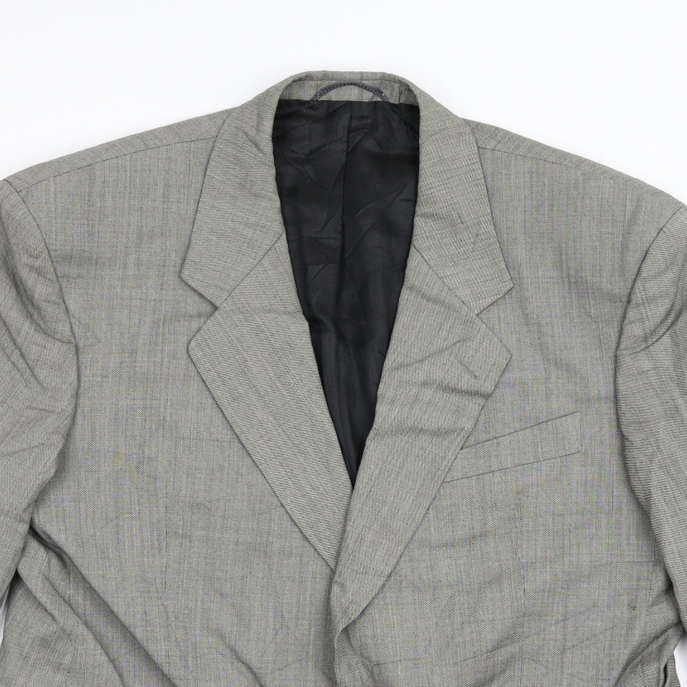 Claude Philipp Clothing Company Mens Grey   Jacket Suit Jacket Size 42