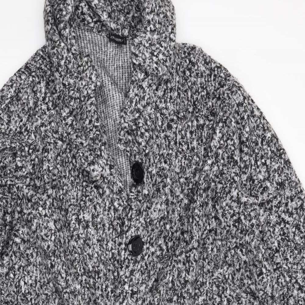 NEW Collection Womens Grey   Overcoat Coat Size XL