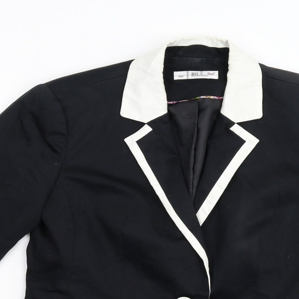 BAF Womens Black   Jacket Blazer Size 38