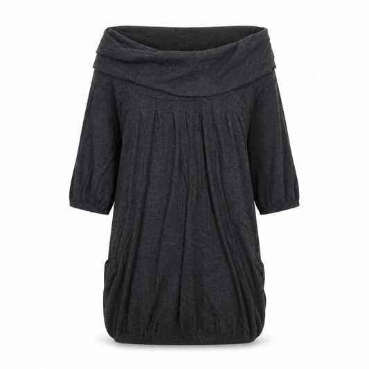 Womens Grey   Jumper Dress  Size 10