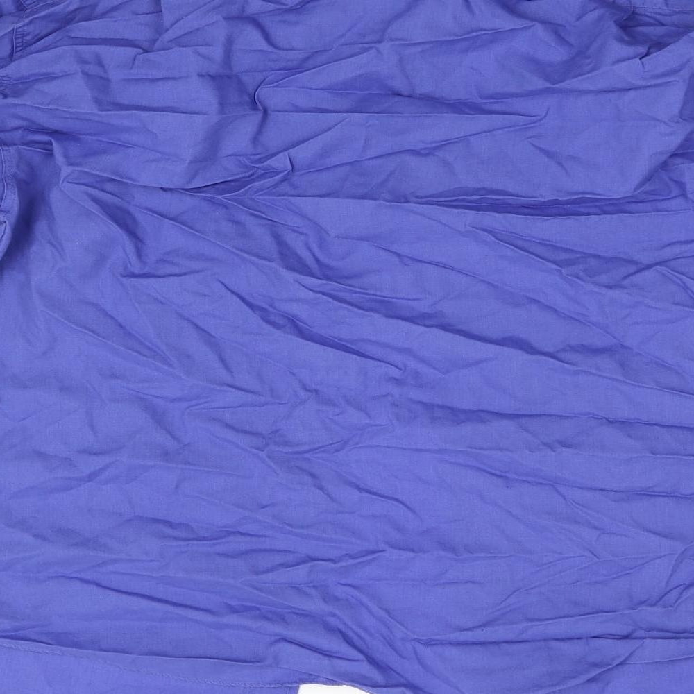 Burton Mens Blue    Button-Up Size 15.5