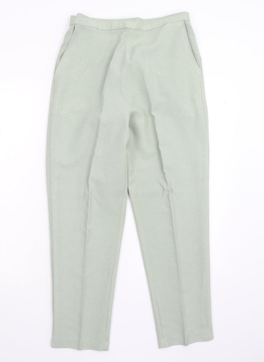 Preworn Womens Green   Trousers  Size 12 L27 in
