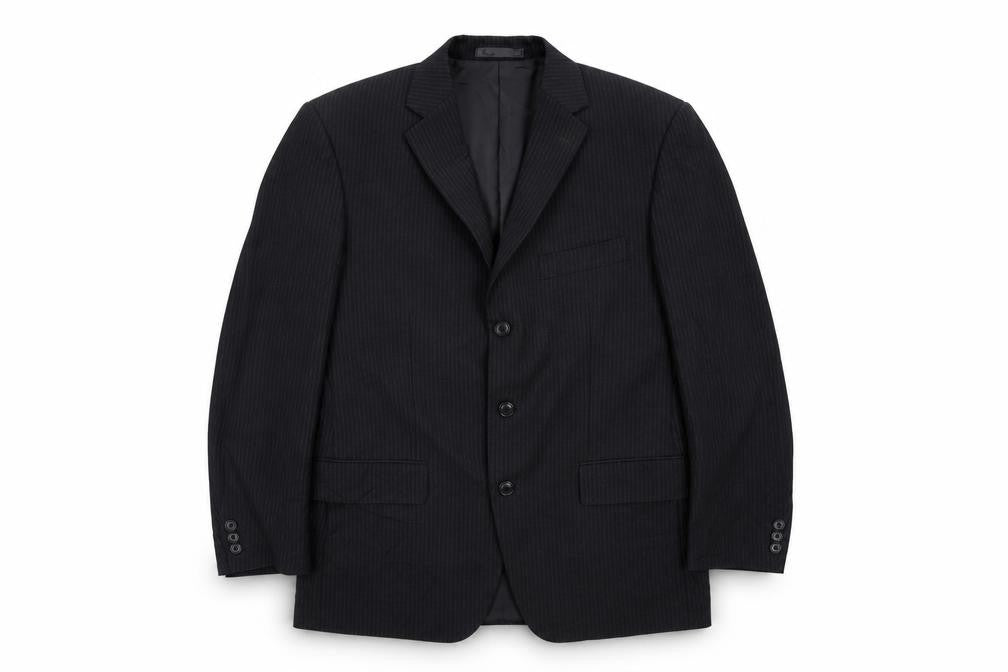 BHS Mens Black   Jacket Suit Jacket Size 40