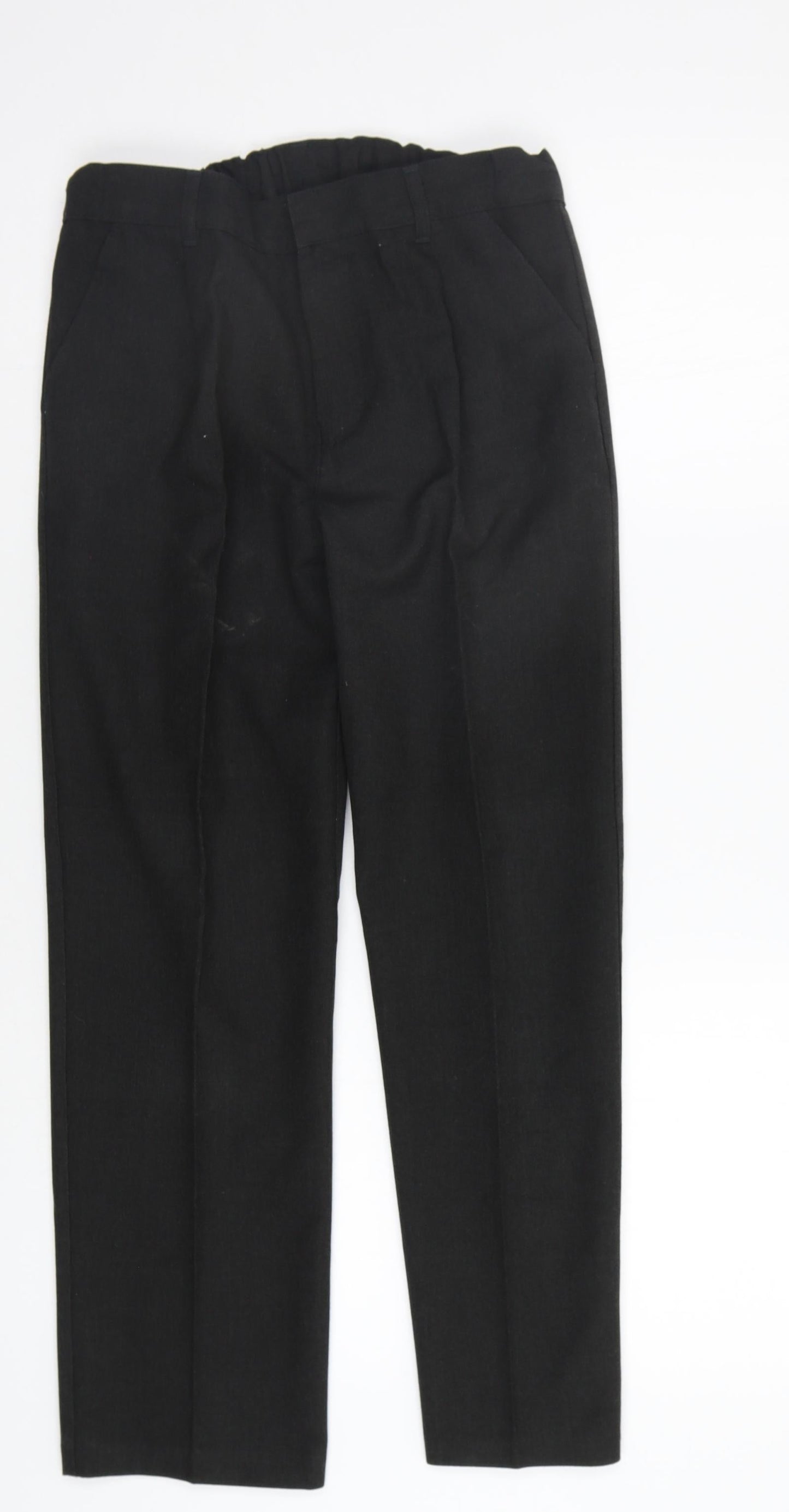 f7f Boys Black   Dress Pants Trousers Size 11 Years