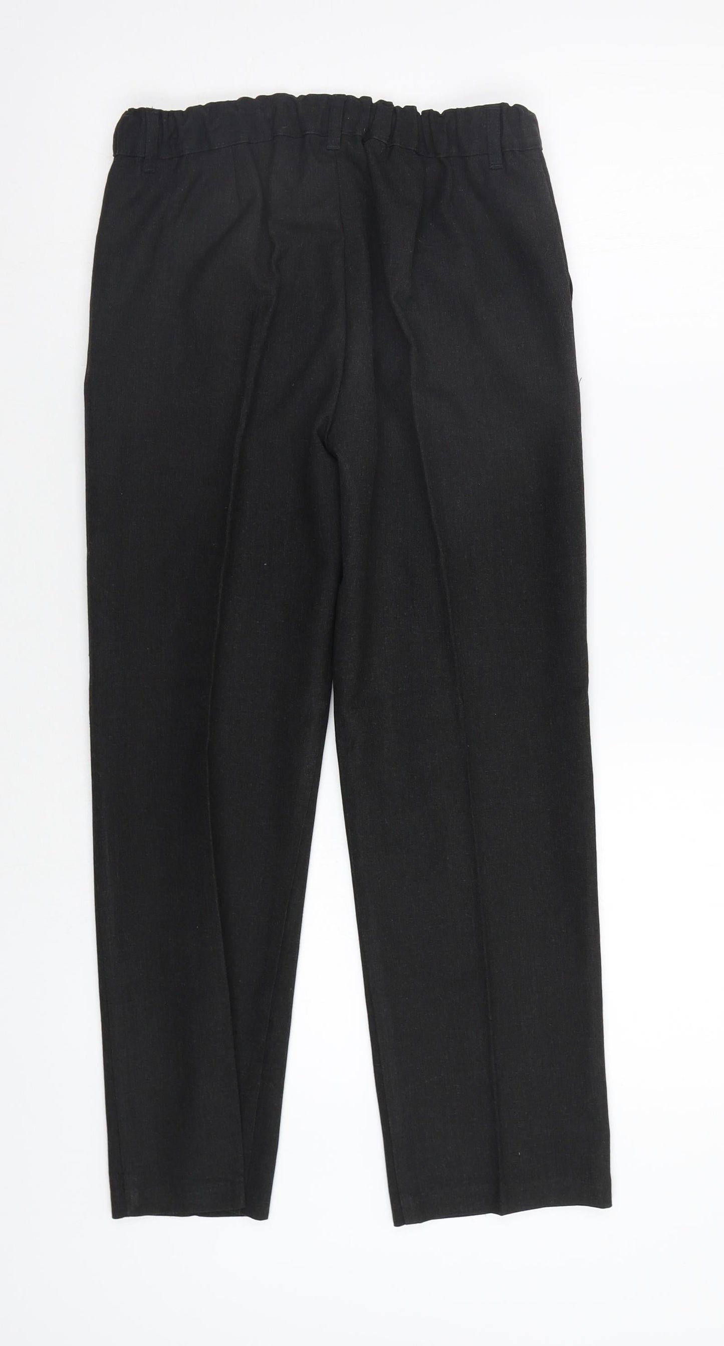 f7f Boys Black   Dress Pants Trousers Size 11 Years